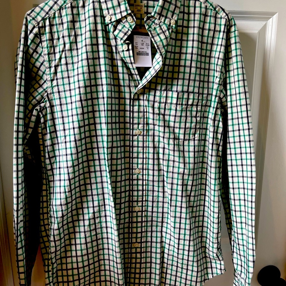 Boys crewcuts Oxford NWT size 16